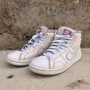 Nike Court Royale 2 Mid Women's Size 8 Pink Athletic Sneakers Shoes FD0286-600